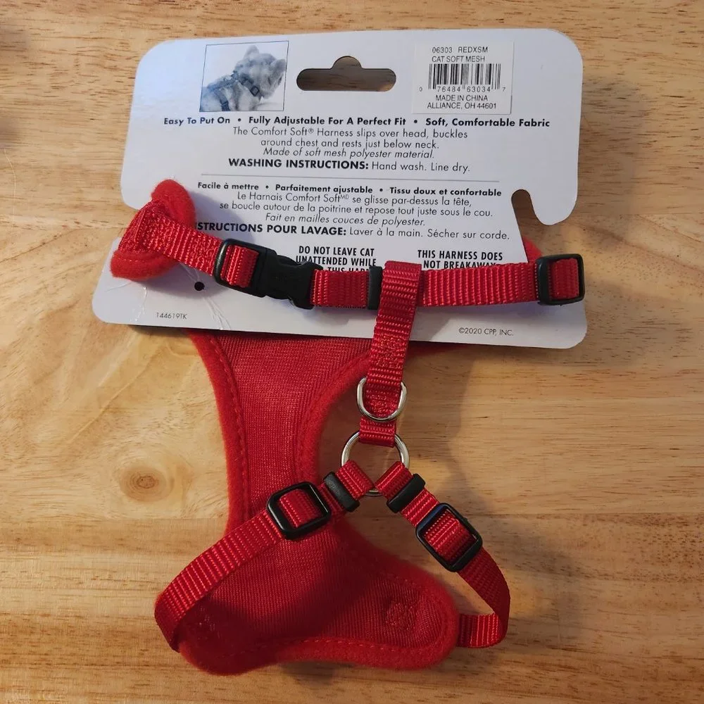 Coastal Pet Products Comfort Soft Mesh Adjustable Cat Harness